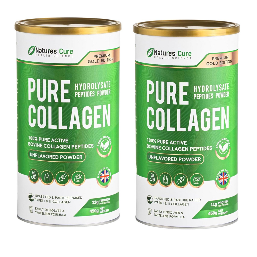 Natures Cure Collagen Powder ( 2X 450gr Cans )